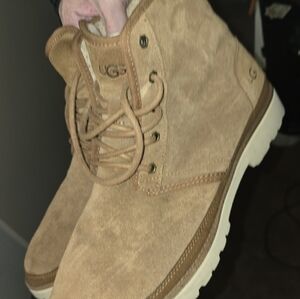 UGG Men's Light Brown Suede Boots